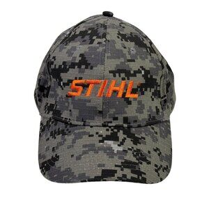 STIHL Hat Digital Camo Gray Cap Strap Back Outfitters Apparel